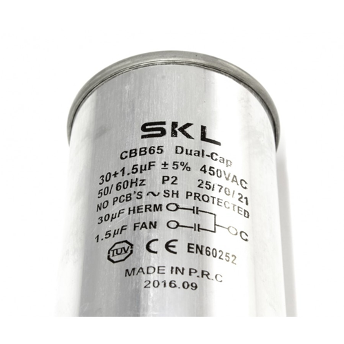 CONDENSATORE PER CONDIZIONAMENTO SKL 30+1.5µF 450V