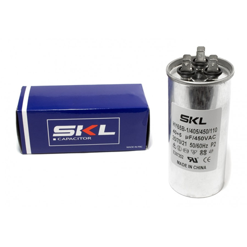 CONDENSATORE PER CONDIZIONAMENTO SKL 40+5µF 450V