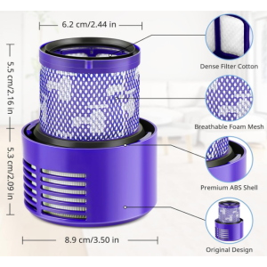 FILTRO ASPIRAPOLVERE CILINDRICO DYSON V10